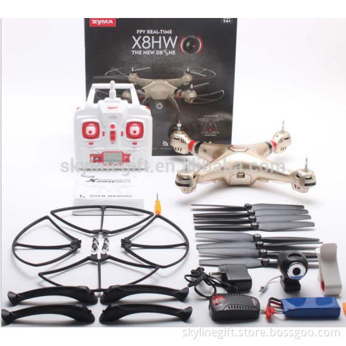2016 New Arrival Syma X8HW Height hold RC FPV Drone quadcopter with camera and phone holder